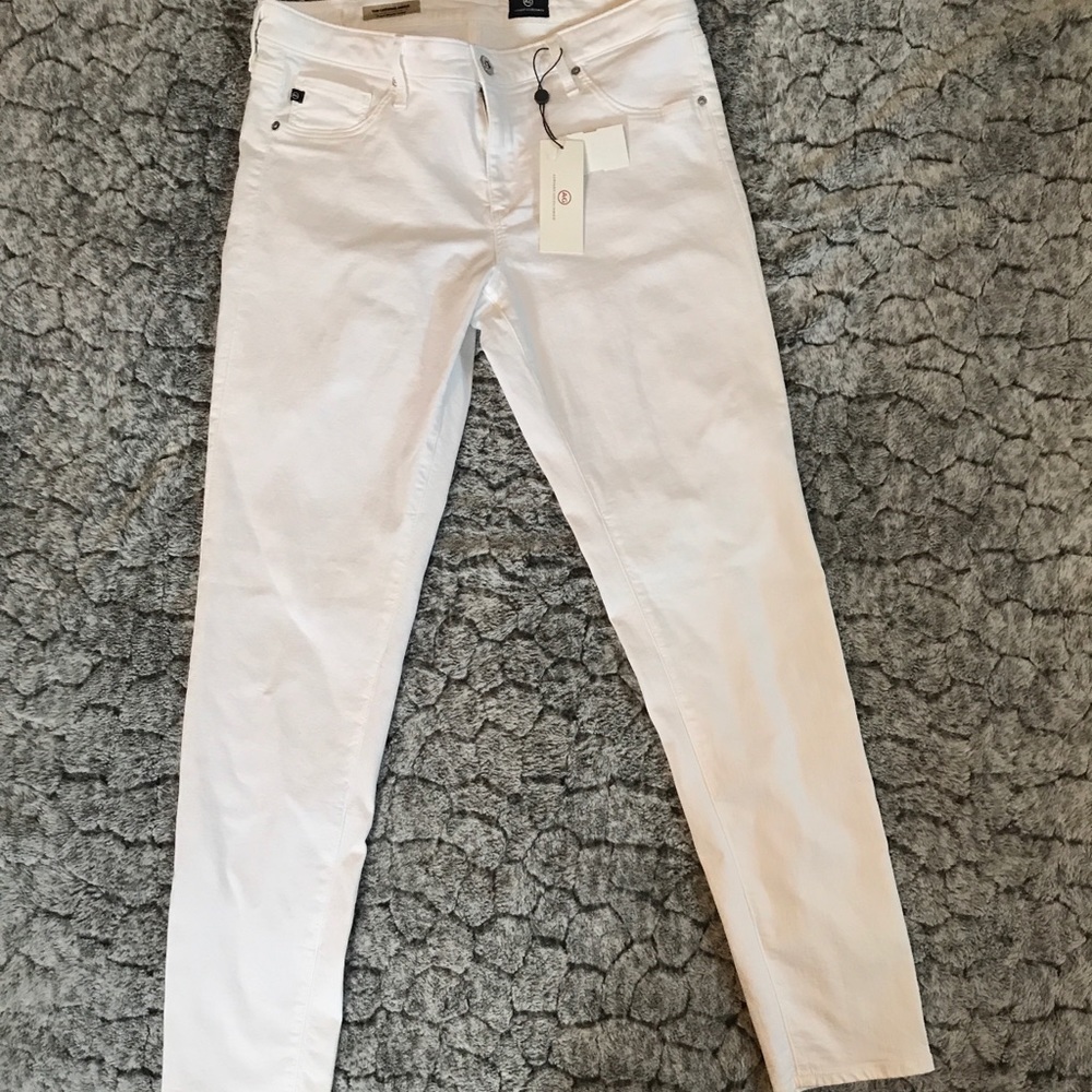 AG White Jeans